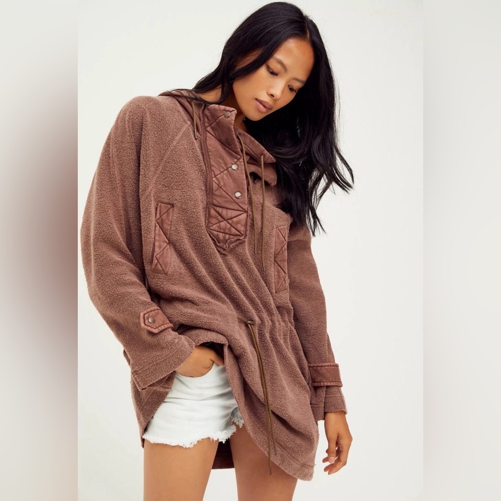 Free People We The Free Sadie Surplus Knit Jacket XS